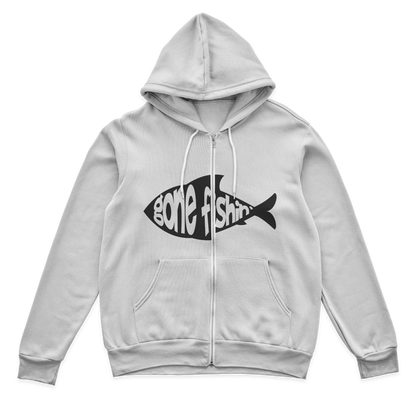 Gone Fishing v3 Zip Hoodie
